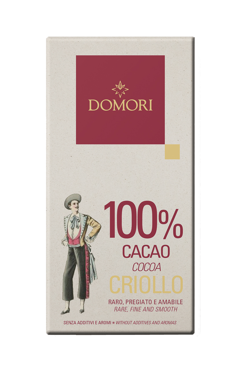 DOMORI Schokoladen | Blend »Criollo Fondente« Kakaomasse 100% | 50g