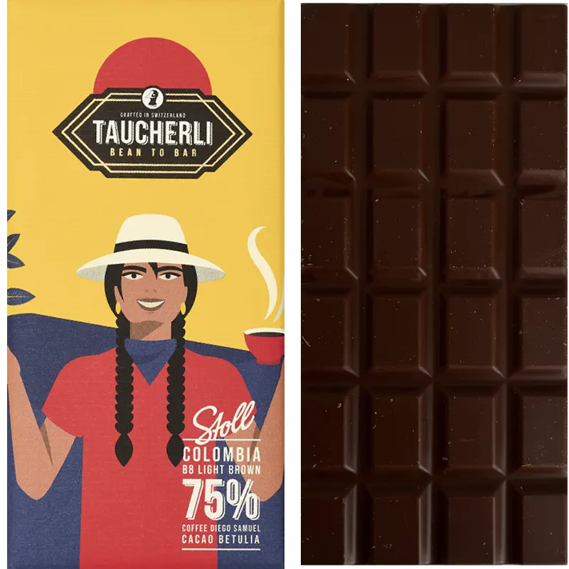 Stoll Kaffee und Schokolade Colombia von Taucherli