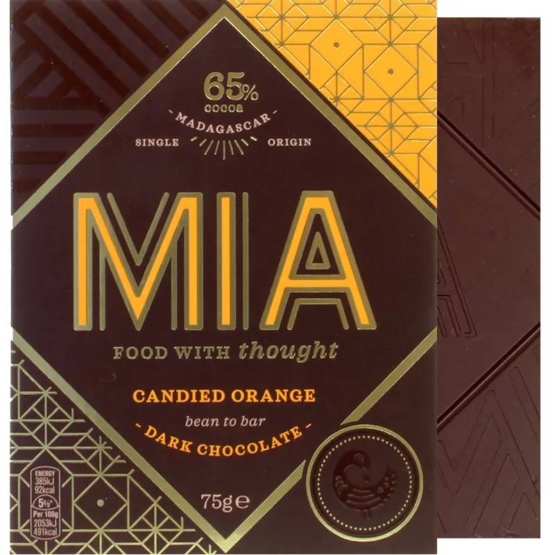 Schokolade mit Orange von MIA Chocolate