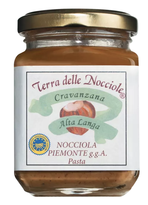 TERRA delle NOCCIOLE | Haselnußcreme »Pasta di nocciole Piemonte« 100% Haselnuss | 200g