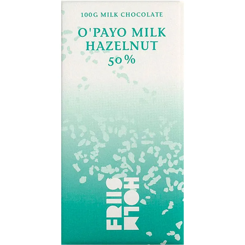 FRIIS-HOLM | Milchschokolade »O' Payo Milk Hazelnut« 50% | 100g