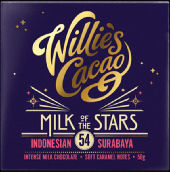 Milchschokolade Milk of Stars von Willies