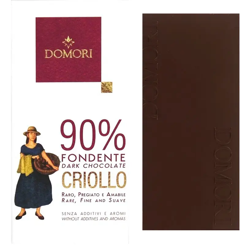 Criollo Fondente Beste 90 Prozent Schokolade von Domori