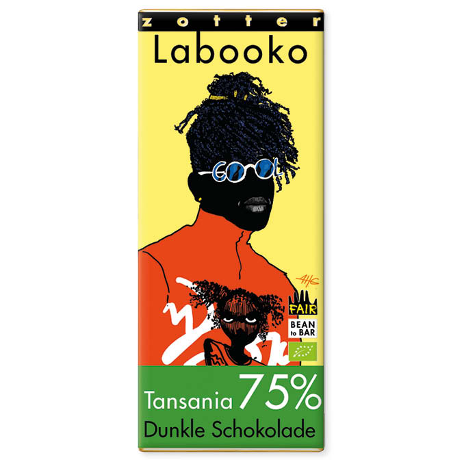 ZOTTER | »Labooko« Schokolade Tansania 75% | BIO | 70g 