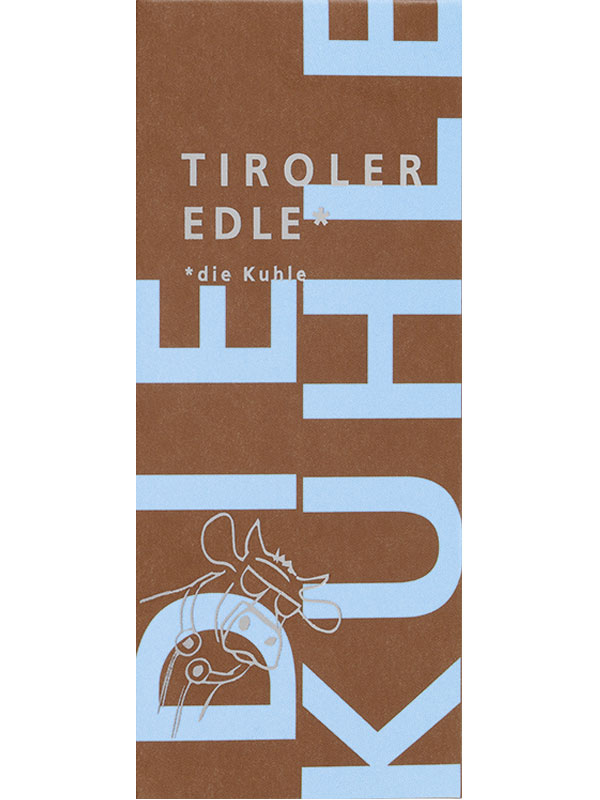 TIROLER EDLE | Milchschokolade »Kinderschokolade DIE KUHLE« 39% | 50g