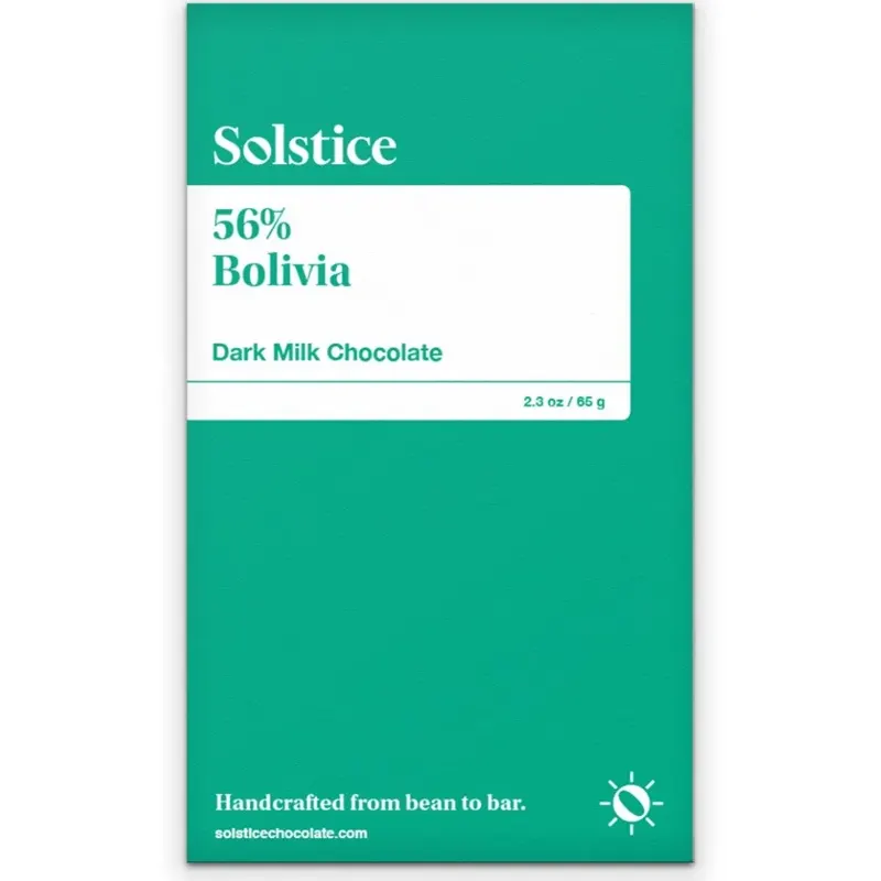 Milchschokolade Bolivia mit Kakao aus Bolivien von Solstice