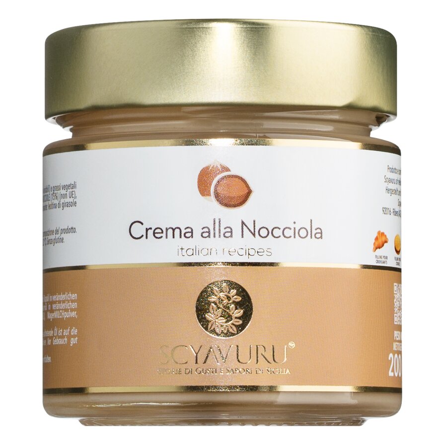 SCYAVURU | Süße Haselnusscreme »Crema alla Nocciola« 15% | 200g