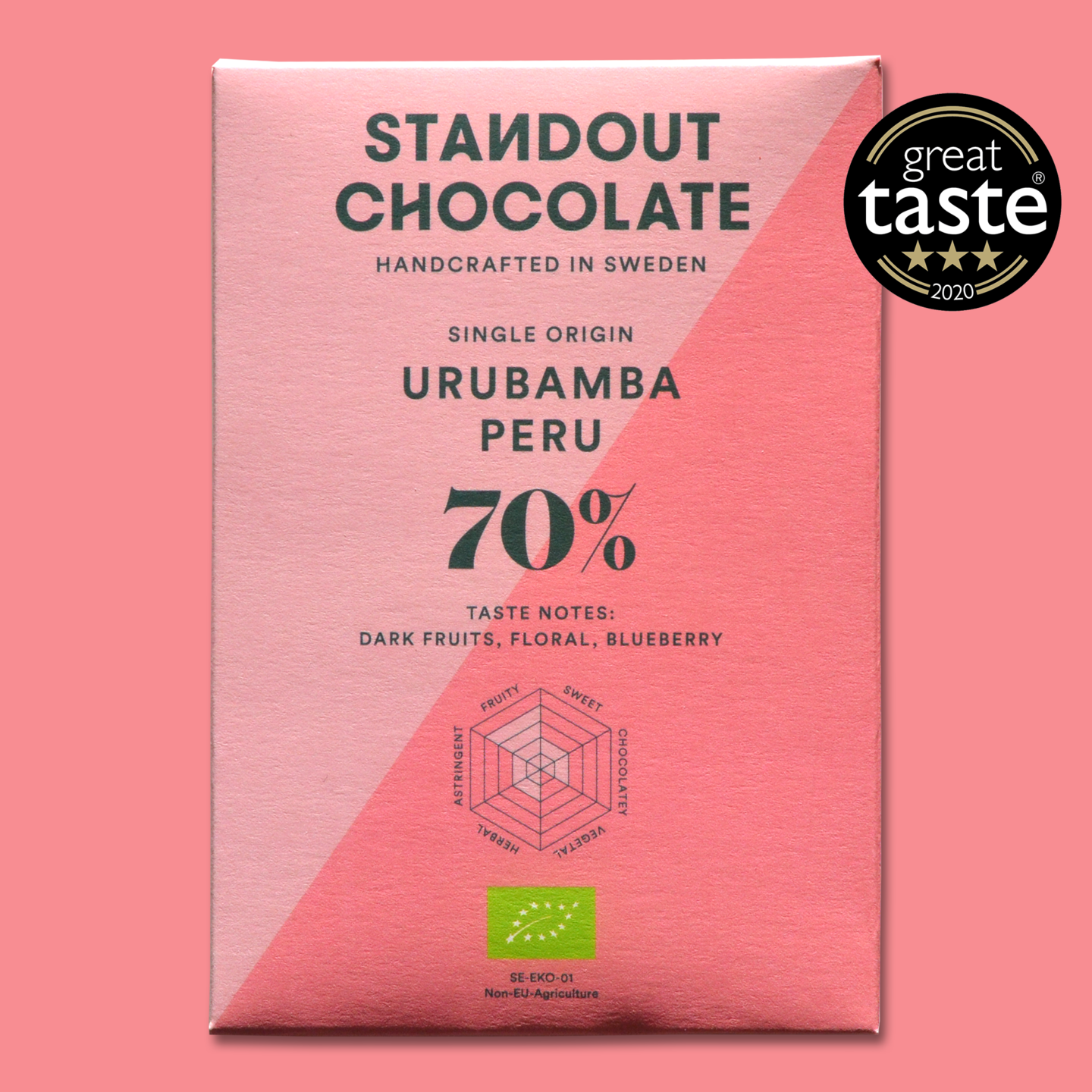 STANDOUT CHOCOLATE | Dunkle Schokolade »Urubamba Peru« 70% | 50g