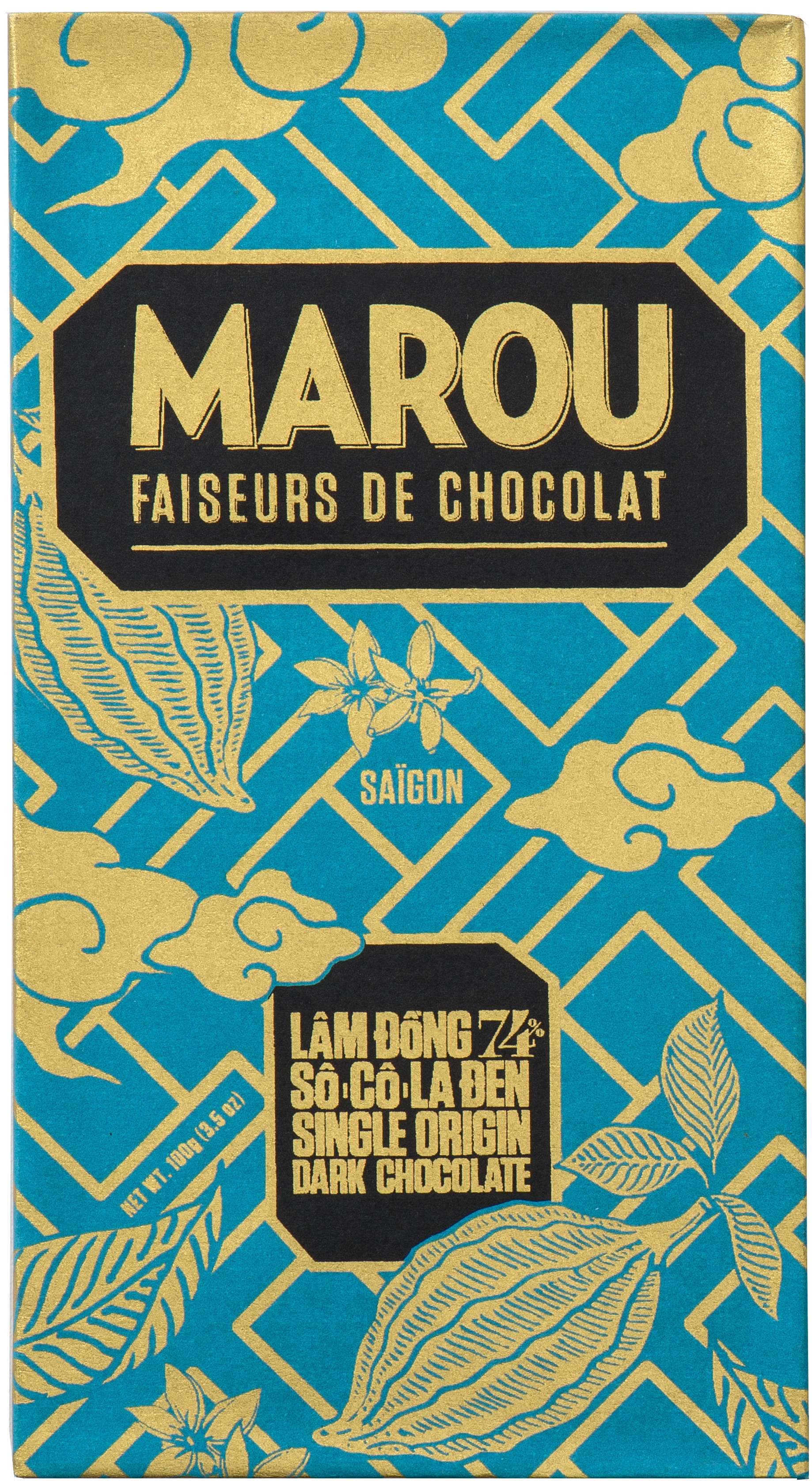 MAROU | Dunkle Schokolade »Lam Dong« 74% | 80g
