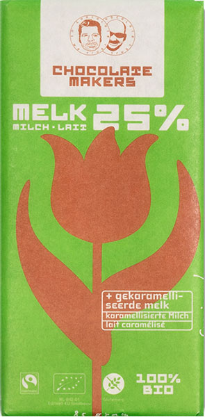 CHOCOLATE MAKERS | Milchschokolade »Melk« 25% | BIO
