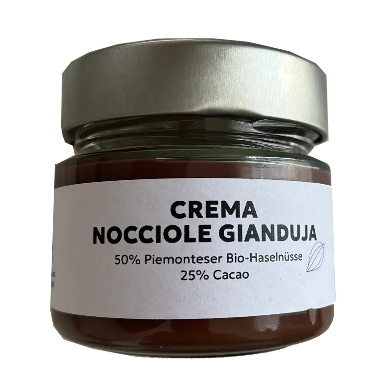 haselnusscrem Crema Nocciole Gianduja Corazon Schweiz