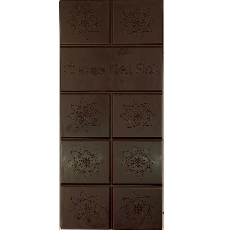 CHOCO DEL SOL | Dunkle Schokolade & Ingwer »Ginger« 82% | BIO | 58g