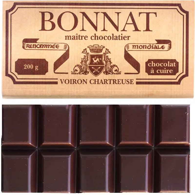 BONNAT | Blockschokolade »Chocolat à cuire« 60% | 200g Blockschokolade, kuvertüre von Bonnat