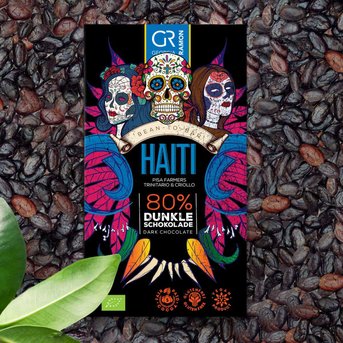 GEORGIA RAMON | Schokolade »Haiti« 80% | BIO | 50g