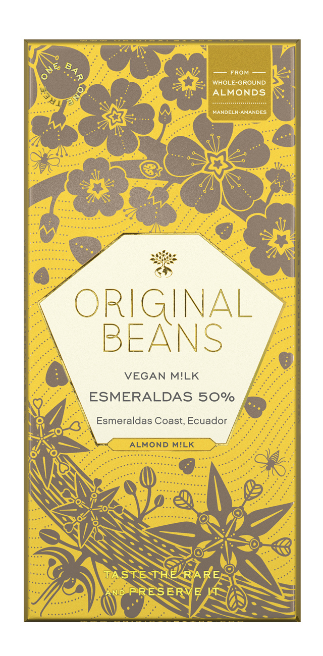 ORIGINAL BEANS | Vegan Mi!k  »Esmeraldas« 50% | BIO | 70g