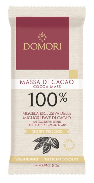 DOMORI Schokoladen | »Massa di Cacao« Trinitario Kakaomasse 100% | 75g