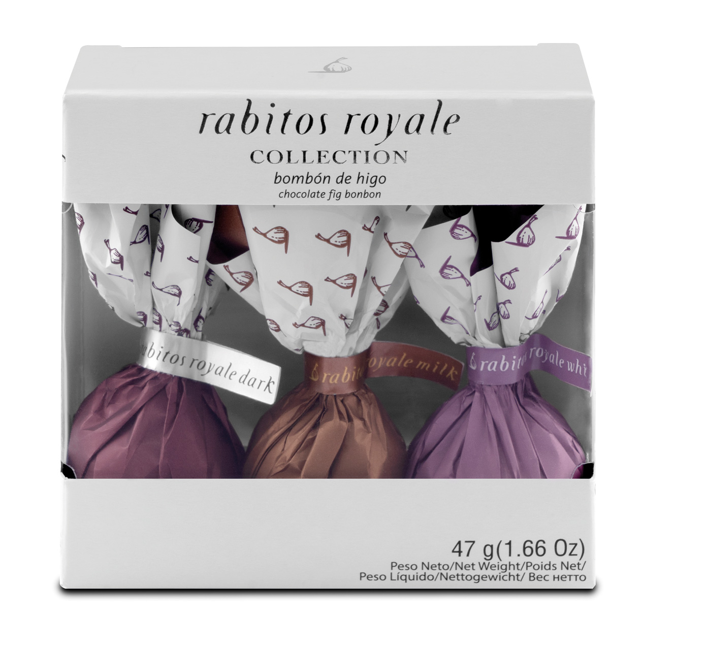 LA HIGOERA | Feigenpralinen 3er-Collection  »Rabitos Royale« | 47g