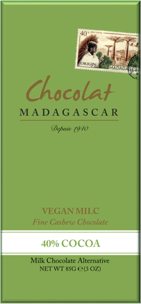 Chocolat MADAGASCAR | Vegane Schokolade »Cashew« 40% 