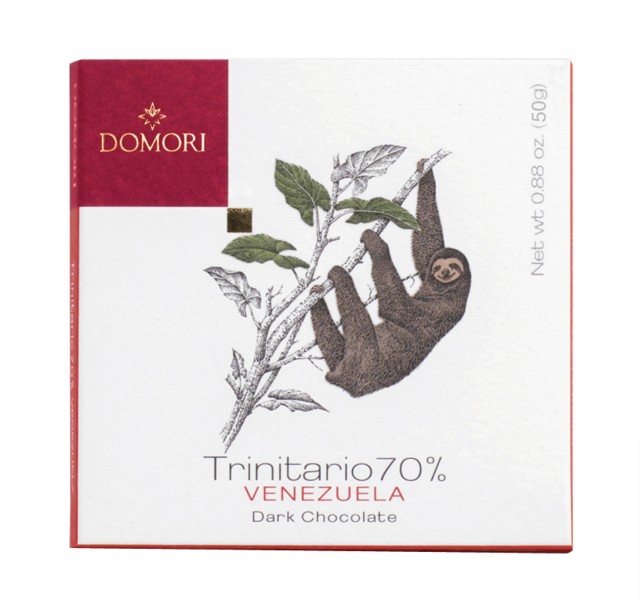DOMORI | Dunkle Schokolade Trinitario »Venezuela Sur del Lago« 70% | 50g