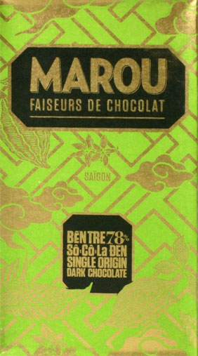 MAROU Dunkle Schokolade Ben Tre 78% Kakaogehalt