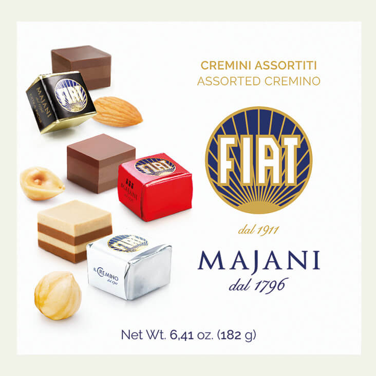 feitoria-do-cacao-branco-45Gcd47H4fgDQfa MAJANI Cremino Mix-Packung mit 18 Stück »FIAT-Cremini-Mix« 182g