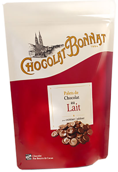 BONNAT | Milchschokoladendrops »Chocolat pour Pâtisser« 55% | 1kg