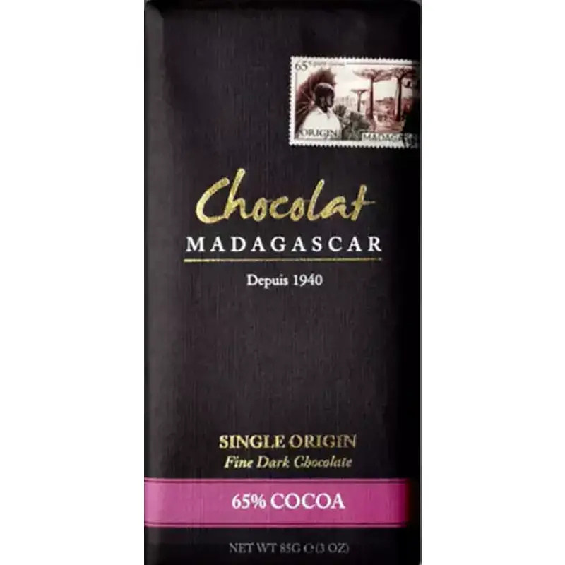 Dunkle Schokolade mit 65% kakao von Chocolate Madagascar