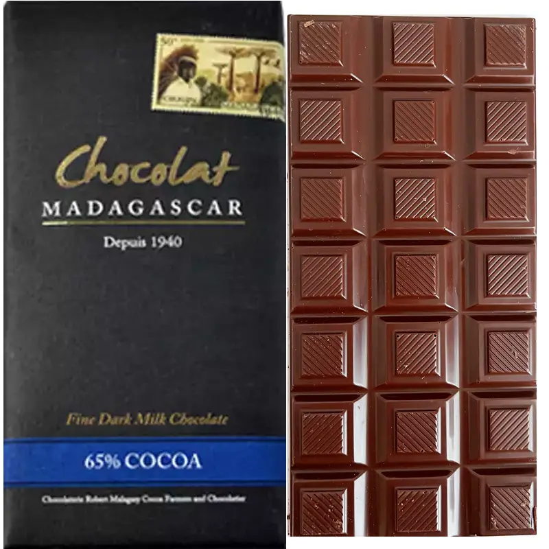 Dunkle Milchschokolade von Chocolate Madagascar