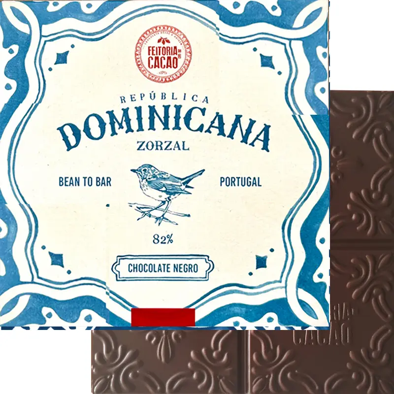 Dominicana Zorzal Schokolade von Feitoria do Cacao Portugal
