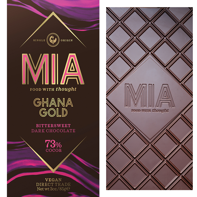 Ghana Gold Schokolade von Mia 