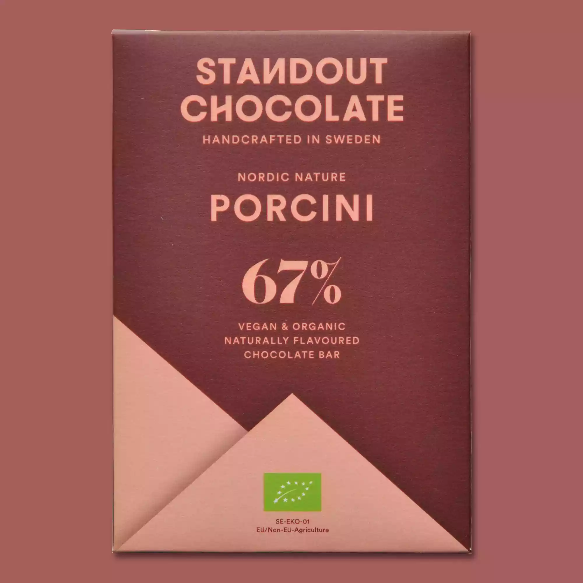 Schokolaxe mit Steinpilzen Porcini von Standout Chocolate