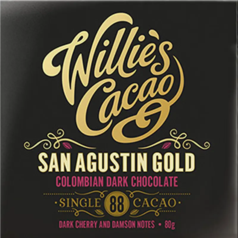San Agustin Gold Pure Schokolade von Willies Cacao