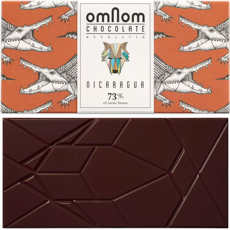 OMNOM Chocolate | Dunkle Schokolade »Nicaragua« 73% | 60g MHD 06.12.2025 Nicaragua Schokolade von Omnom