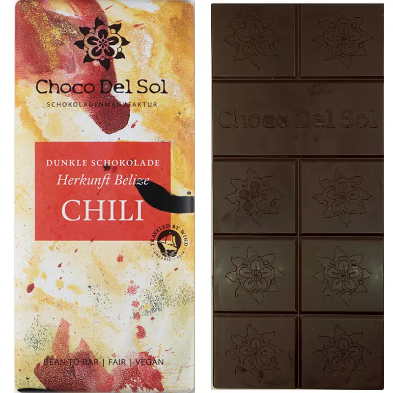 Schokolade mit Chili von Choco del Sol Georgia Ramon