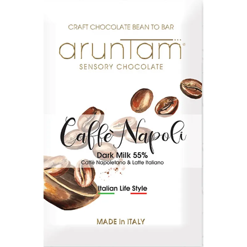 Italienische Milchschokolade mit Kaffee Caffè Napoli von Aruntam