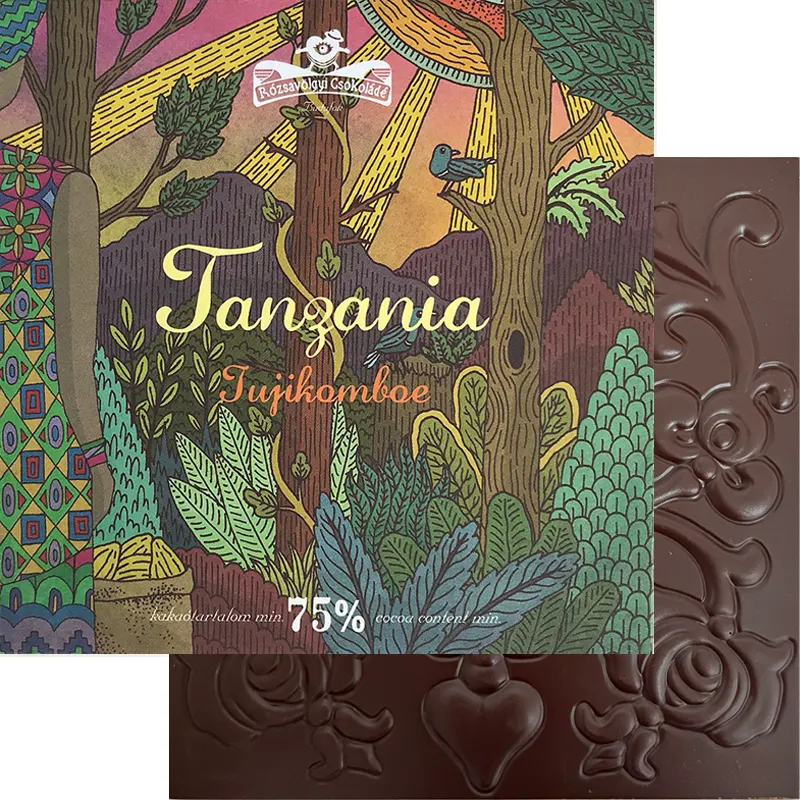 Tanzania Schokolade von Rózsavölgyi Schokolade