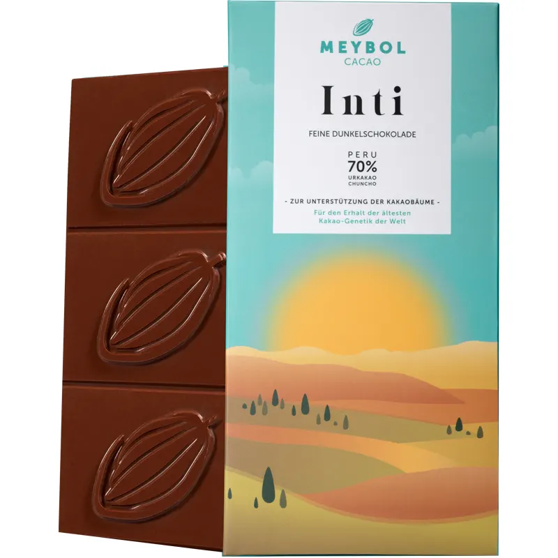 Gold Prämierte beste Schokoladen Inti von Meybol Peru