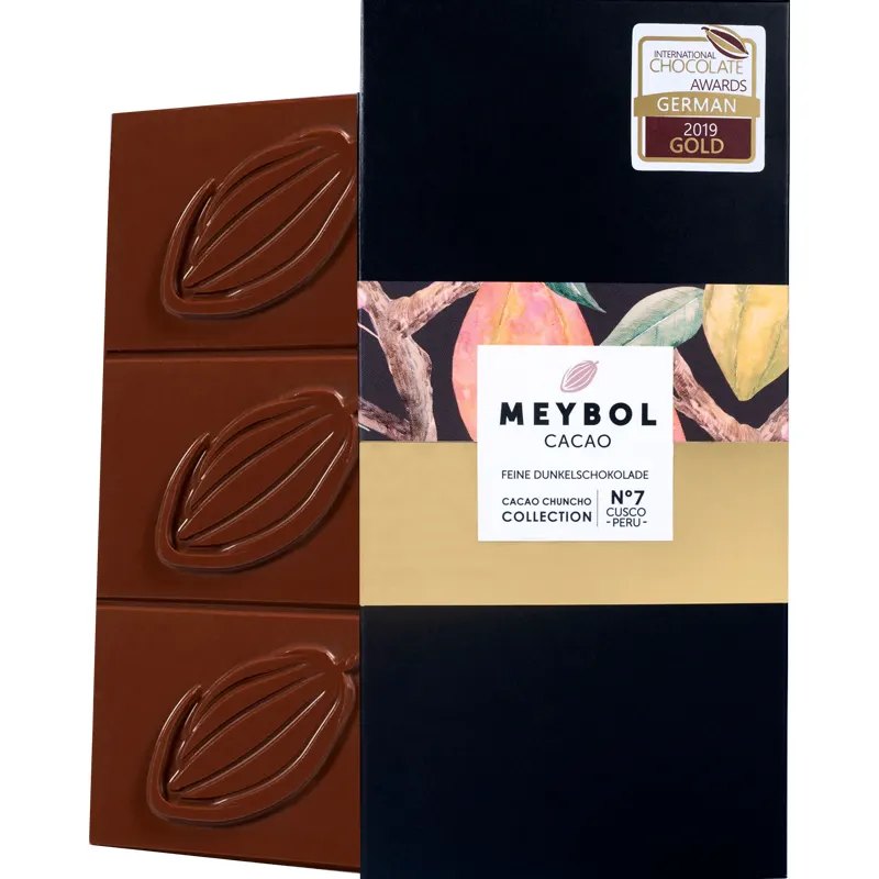 Prämierte Ausgezeichnete Schokolade Cusco Chuncho Nr. 7 von Meybol Cacao