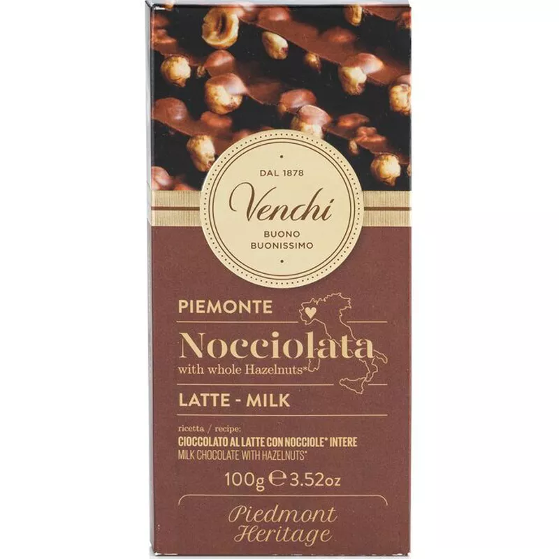 Nocciolata Milchschokolade mit ganzen Nüssen von Venchi