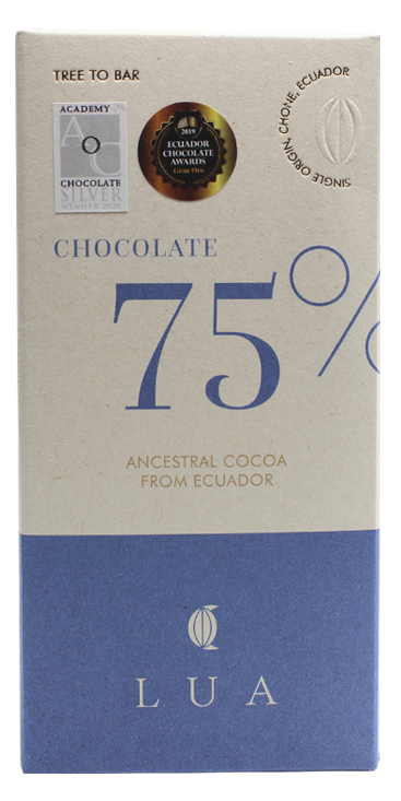 LUA Chocolate | Schokolade »Ecuador« 75% | 50g