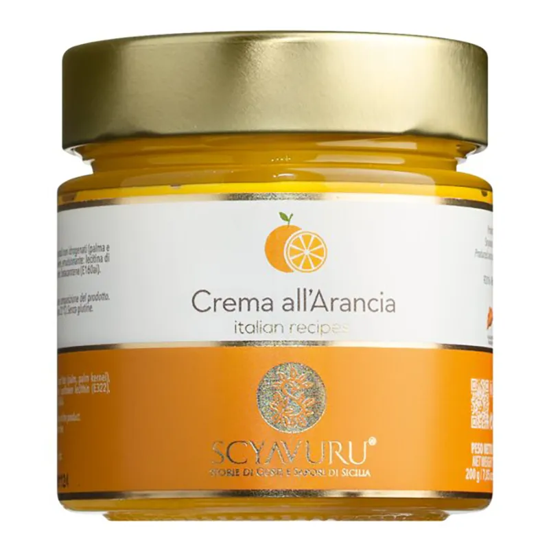 SCYAVURU | Orangencreme »Crema all'Arancia« 200g Orangencreme Crema all Arancia von Scyavuru Italien