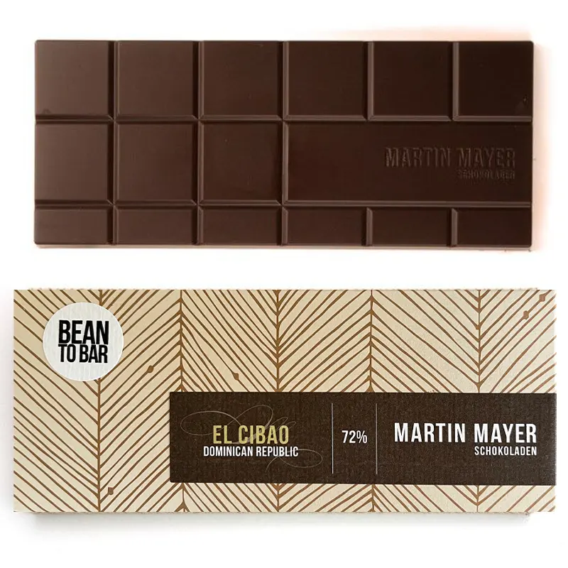 MARTIN MAYER | Dunkle Schokolade »El Cibao Dominican Republic« 72% | 70g El Cibao Dunkle Schokolade von Martin Mayer Österreich