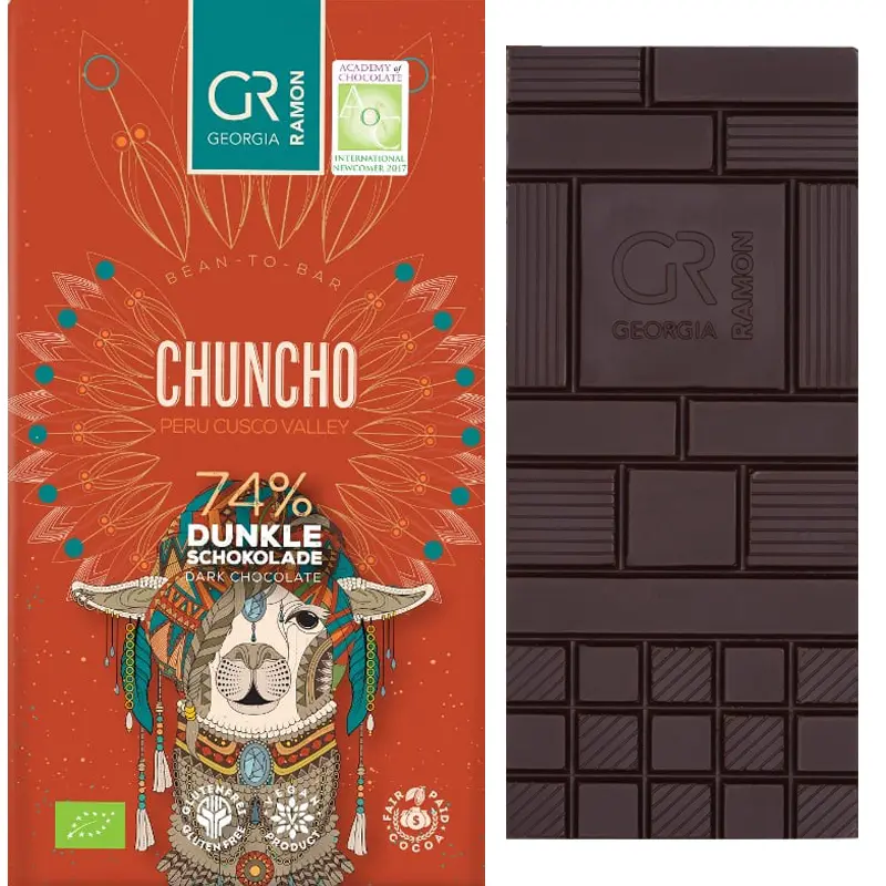 Chuncho Kakao 74% Schokolade von Georgia Ramon