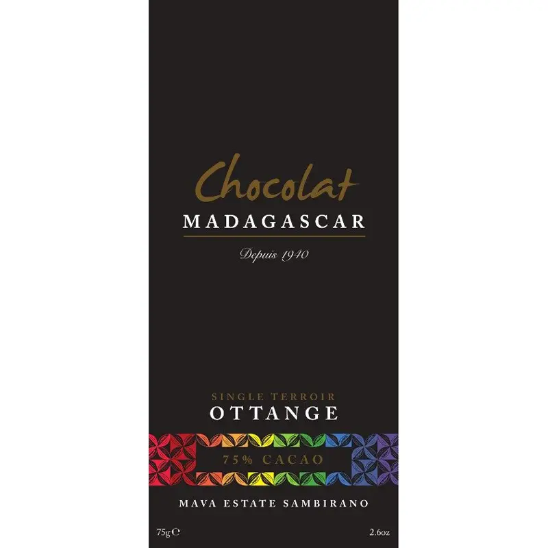 Ottange Dunkle Schokolade von Chocolate Madagascar