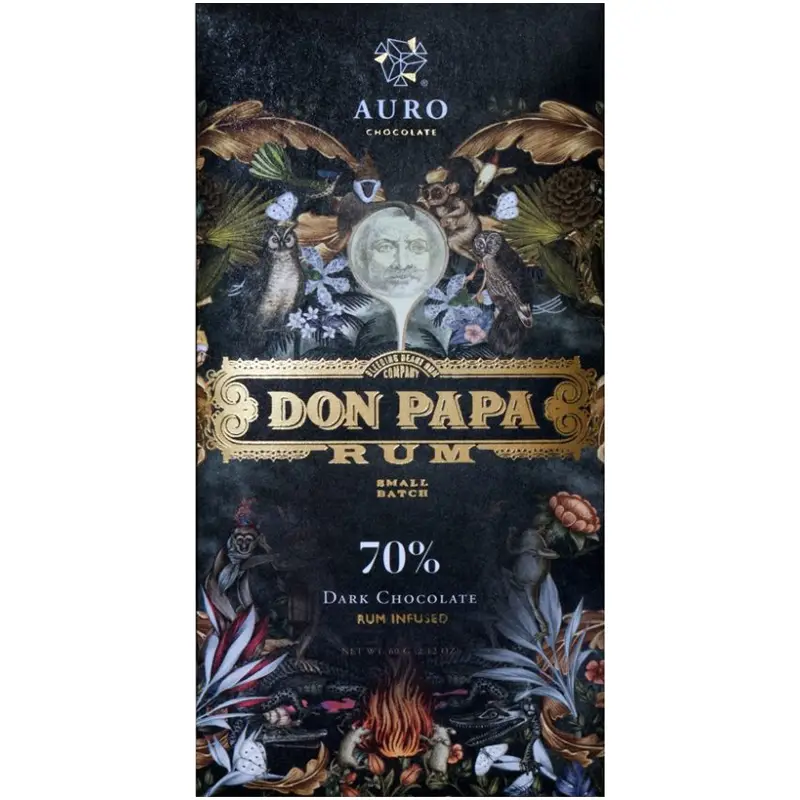 Don Papa Rum mit bester Schokolade von Auro