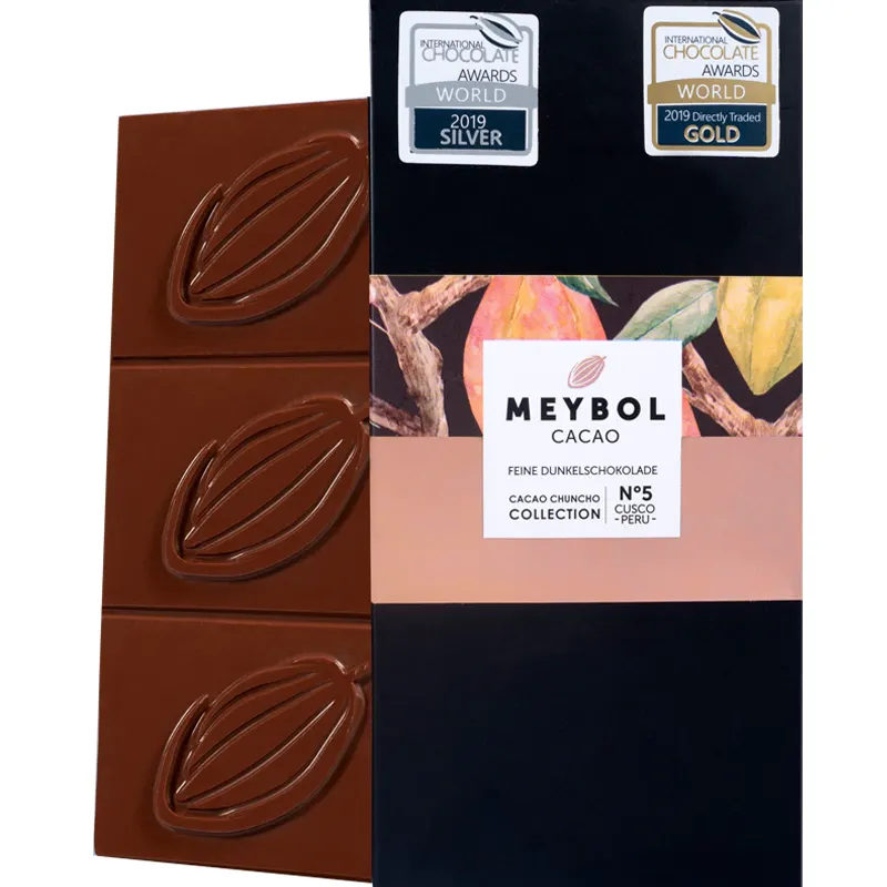 Prämierte Ausgezeichnete Schokolade Cusco Chuncho Nr. 5 von Meybol Cacao