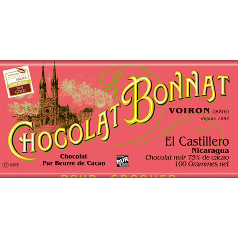 Schokolade El Castillero Nicaragua von Bonnat