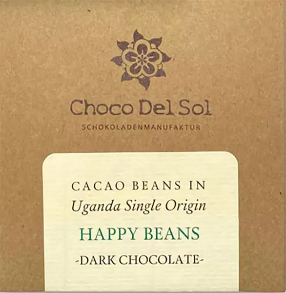 CHOCO DEL SOL | Schokoladendragees Kakaobohnen & Schokolade »Happy Beans Dark« 78% | BIO | 100g