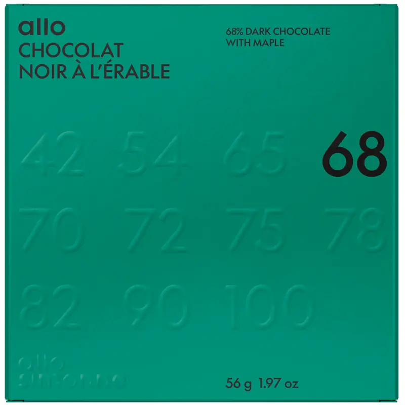 68% Schokolade von Allo Simonne Montreal