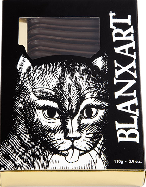 BLANXART | Dunkle Schokolade »Katzenzungen« 60% Beliebte Spanische Schokolade Blanxart Katzenzungen dunkle Schokolade.